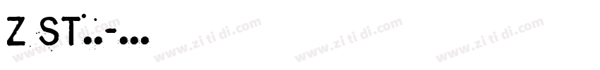 Z ST原尖字体转换